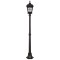 AVONNI BDR-68045-BSY-M1-OP Siyah Boyalı Dış Mekan Aydınlatma E27 Aluminyum Döküm Dip Cam 23cm