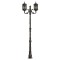 AVONNI BDR-68051-2BSY-M2 Siyah Boyalı Dış Mekan Aydınlatma E27 Aluminyum Döküm Dip Polikarbon Cam 75cm