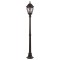 AVONNI BDR-68052-1BSY Siyah Boyalı Dış Mekan Aydınlatma E27 Aluminyum Döküm Dip Polikarbon Cam 25cm