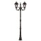 AVONNI BDR-68052-2BSY-M2 Siyah Boyalı Dış Mekan Aydınlatma E27 Aluminyum Döküm Dip Polikarbon Cam 75cm