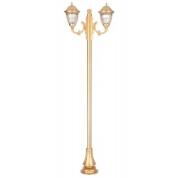 Modi Lighting BDR-68053-2BSA-M1 Sarı Boyalı Dış Mekan Aydınlatma E27 Aluminyum Döküm Dip Polikarbon Cam 75cm