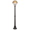 AVONNI BDR-68060-1BSY-OP Sarı/Siyah Boyalı Dış Mekan Aydınlatma E27 Aluminyum Polikarbon Cam 30cm