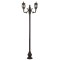 Modi Lighting BDR-68063-2BSY-M3 Siyah Boyalı Dış Mekan Aydınlatma E27 Aluminyum Döküm Dip Polikarbon Cam 85x20cm