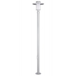 Modi Lighting BDR-68085-BBY-M2 Beyaz Boyalı Dış Mekan Aydınlatma E27 Aluminyum Döküm Dip Akrilik Cam 40cm