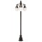 Modi Lighting BDR-68087-3BSY-OP Sarı/Siyah Boyalı Dış Mekan Aydınlatma E27 Aluminyum Döküm Dip Akrilik Cam 85cm