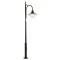 Modi Lighting BDR-68090-1BSY-OP Siyah Boyalı Dış Mekan Aydınlatma E27 Aluminyum Döküm Dip Polikarbon/Polietilen 60cm