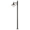 Modi Lighting BDR-68093-1BSY-M2 Siyah Boyalı Dış Mekan Aydınlatma E27 Aluminyum ABS Akrilik Cam 60cm