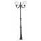 Modi Lighting BDR-68094-2BSY-M2-OP Siyah Boyalı Dış Mekan Aydınlatma E27 Aluminyum Döküm Akrilik Cam 75cm