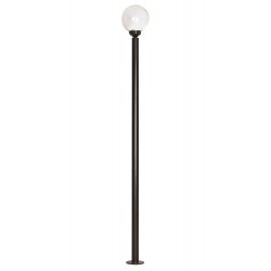 Modi Lighting BDR-68094-BSY-OP Siyah Boyalı Dış Mekan Aydınlatma E27 Aluminyum Akrilik Cam 30cm