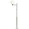 Modi Lighting BDR-68095-1GR-M2-OP Gri Boyalı Dış Mekan Aydınlatma E27 Metal Polietilen Cam 55cm