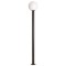 Modi Lighting BDR-68096-BSY-M1 Siyah Boyalı Dış Mekan Aydınlatma E27 Metal Polietilen Cam 35cm