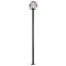 Modi Lighting BDR-68096-BSY-M2 Siyah Boyalı Dış Mekan Aydınlatma E27 Metal Polietilen Cam 35cm
