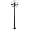 Modi Lighting BDR-68097-3BSY Siyah Boyalı Dış Mekan Aydınlatma E27 Aluminyum ABS Akrilik Cam 70cm