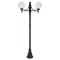 Modi Lighting BDR-68098-2BSY-M1-OP Siyah Boyalı Dış Mekan Aydınlatma E27 Aluminyum ABS Akrilik Cam 75cm