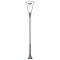 Modi Lighting BDR-68107-GR-LED Gri Boyalı Dış Mekan Aydınlatma LED Çelik Boru Polikarbon 80cm