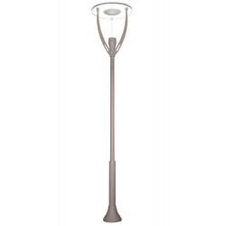 Modi Lighting BDR-68112-GR-M1-LED Beyaz Boyalı Dış Mekan Aydınlatma LED Çelik Boru Polikarbon 80cm