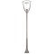 Modi Lighting BDR-68112-GR-M1-LED Beyaz Boyalı Dış Mekan Aydınlatma LED Çelik Boru Polikarbon 80cm