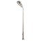 Modi Lighting BDR-68125-1GR Beyaz Boyalı Dış Mekan Aydınlatma E27 Çelik Boru 100cm