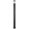 Modi Lighting BDR-68154-BSY Siyah Boyalı Dış Mekan Aydınlatma E27 Aluminyum Polikarbon/Akrilik Cam 16cm