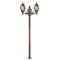 Modi Lighting BDR-68182-BKR-M2 Kahverengi Boyalı Dış Mekan Aydınlatma E27 Aluminyum Çelik Boru Akrilik Cam 85x30cm