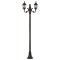 Modi Lighting BDR-68184-2BSY-M1 Siyah Boyalı Dış Mekan Aydınlatma E27 Çelik Boru ABS Akrilik Cam 70x30cm