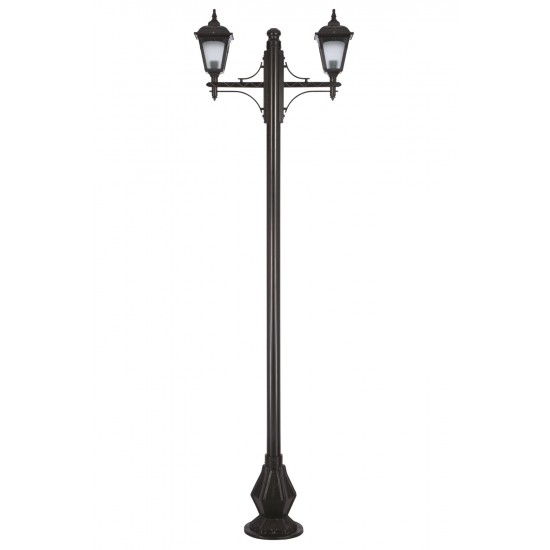 Modi Lighting BDR-68185-2BSY-M2 Siyah Boyalı Dış Mekan Aydınlatma E27 Çelik Boru ABS Polikarbon Cam 80x20cm Modi Lighting BDR-68185-2BSY-M2 Siyah Boyalı Dış Mekan Aydınlatma E27 Çelik Boru ABS Polikarbon Cam 80x20cm