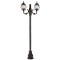 Modi Lighting BDR-68205-2BSY-M3 Siyah Boyalı Dış Mekan Aydınlatma E27 Çelik Boru ABS Akrilik Cam 80x25cm