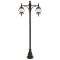 Modi Lighting BDR-68205-2BSY-M4 Siyah Boyalı Dış Mekan Aydınlatma E27 Çelik Boru ABS Akrilik Cam 90x25cm