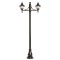 Modi Lighting BDR-68207-2BSY-M3 Siyah Boyalı Dış Mekan Aydınlatma E27 Çelik Boru ABS Polikarbon Cam 85x27cm