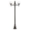 Modi Lighting BDR-68209-2BSY-M1 Siyah Boyalı Dış Mekan Aydınlatma E27 Çelik Boru ABS Polietilen Cam 90x25cm