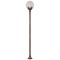 Modi Lighting BDR-68209-BKR Kahverengi Boyalı Dış Mekan Aydınlatma E27 Çelik Boru ABS Polietilen Cam 25cm