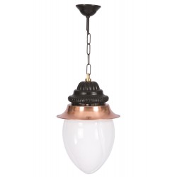 Modi Lighting BFE-68050-BSY-OP Sarı/Siyah Boyalı Dış Mekan Aydınlatma E27 Aluminyum Döküm Dip Akrilik Cam 22cm