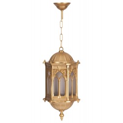 Modi Lighting BFE-68051-BSA-OP Sarı Boyalı Dış Mekan Aydınlatma E27 Aluminyum Döküm Dip Polikarbon Cam 20cm