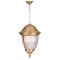 Modi Lighting BFE-68053-BSA Sarı Boyalı Dış Mekan Aydınlatma E27 Aluminyum Döküm Dip Polikarbon Cam 25cm