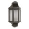 Modi Lighting BFE-68068-BSY-OP Siyah Boyalı Dış Mekan Aydınlatma E27 Aluminyum Polikarbon Cam 17x10cm