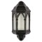 Modi Lighting BFE-68070-BSY-OP Siyah Boyalı Dış Mekan Aydınlatma E27 Aluminyum Polikarbon Cam 17cm