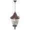 Modi Lighting BFE-68186-BKR-M3 Kahverengi Boyalı Dış Mekan Aydınlatma E27 ABS Polikarbon Cam 26cm