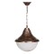Modi Lighting BFE-68207-BKR Kahverengi Boyalı Dış Mekan Aydınlatma E27 ABS Polikarbon Cam 27cm