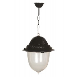 Modi Lighting BFE-68212-BSY Siyah Boyalı Dış Mekan Aydınlatma E27 ABS Polikarbon Cam 30cm