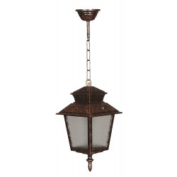 Modi Lighting BFE-68213-BKR Kahverengi Boyalı Dış Mekan Aydınlatma E27 ABS Polikarbon Cam 18cm