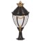 Modi Lighting BSU-68001-SOP Sarı/Siyah Boyalı Dış Mekan Aydınlatma E27 Aluminyum Polikarbon Cam 45cm