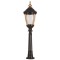 Modi Lighting BSU-68003-SOP-B Sarı/Siyah Boyalı Dış Mekan Aydınlatma E27 Aluminyum Polikarbon Cam 30cm