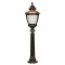 Modi Lighting BSU-68011-BSY-BOP Kahverengi/Siyah Boyalı Dış Mekan Aydınlatma E27 Aluminyum Polikarbon Cam 26cm