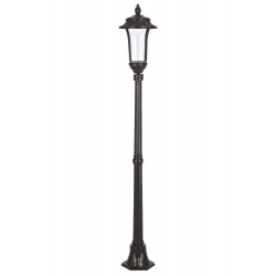 Modi Lighting BSU-68030-BSY Siyah Boyalı Dış Mekan Aydınlatma E27 Aluminyum Döküm Dip Akrilik Cam 28cm
