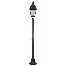Modi Lighting BSU-68037-BSY-OP Siyah Boyalı Dış Mekan Aydınlatma E27 Aluminyum Cam 23cm