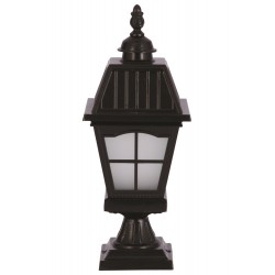 Modi Lighting BSU-68039-BSY-BOP Siyah Boyalı Dış Mekan Aydınlatma E27 Aluminyum Cam 23cm