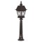 Modi Lighting BSU-68040-BSY-M1-OP Siyah Boyalı Dış Mekan Aydınlatma E27 Aluminyum Cam 23cm