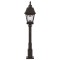 Modi Lighting BSU-68040-BSY-M3-OP Siyah Boyalı Dış Mekan Aydınlatma E27 Aluminyum Cam 23cm