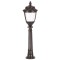Modi Lighting BSU-68041-BSY-OP Siyah Boyalı Dış Mekan Aydınlatma E27 Aluminyum Polikarbon Cam 28cm