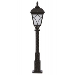 Modi Lighting BSU-68043-BSY-BOP Siyah Boyalı Dış Mekan Aydınlatma E27 Aluminyum Cam 23cm